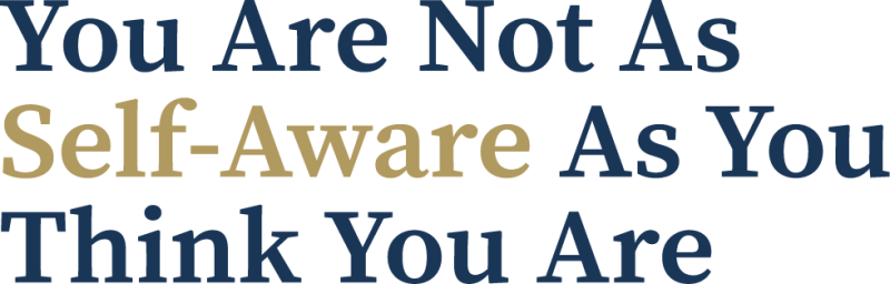 Self Aware Text Logo